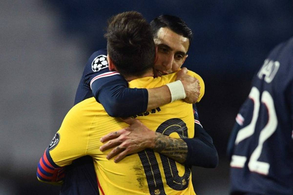 Di María consoló a un devastado Messi; Mbappé sorprendió al final y la imagen viral de Keylor Navas