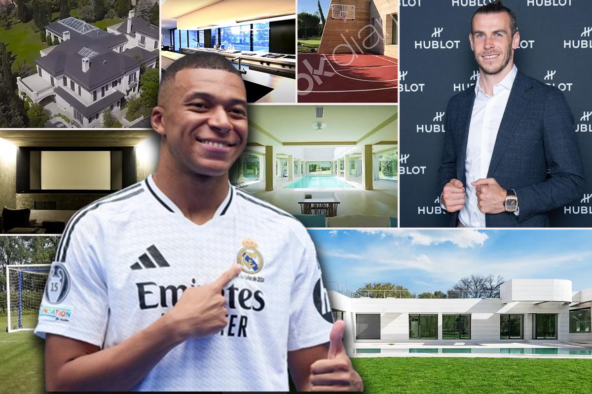 Mbappé le compró la casa a Gareth Bale: su nueva y lujosa mansión tras llegar al Real Madrid y cuánto pagó por ella