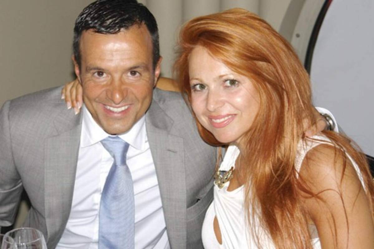 Sandra, la elegante pareja de Jorge Mendes, representante de Cristiano Ronaldo