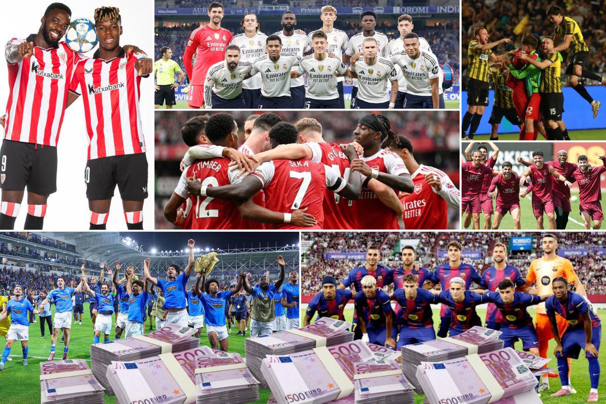 Real Madrid jugará ante el más humilde: el valor de los clubes que compiten en la Champions League