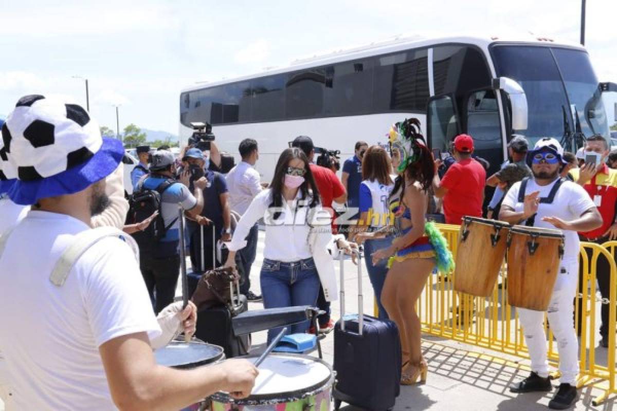 ¡Tambores, baile y belleza! Así despidieron a la Selección de Honduras que viajó Tokio para jugar los Olímpicos