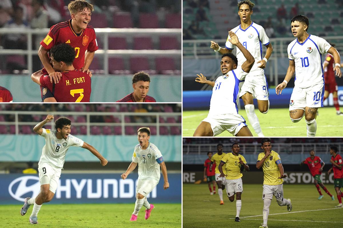 Mundial Sub-17: Panamá se complicó ante Indonesia y Canadá sufre goleada; España avanza los octavos de final