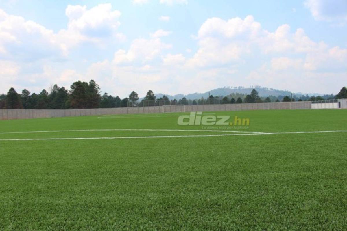 El nuevo y bonito estadio que se inaugurará en Campamento, Olancho