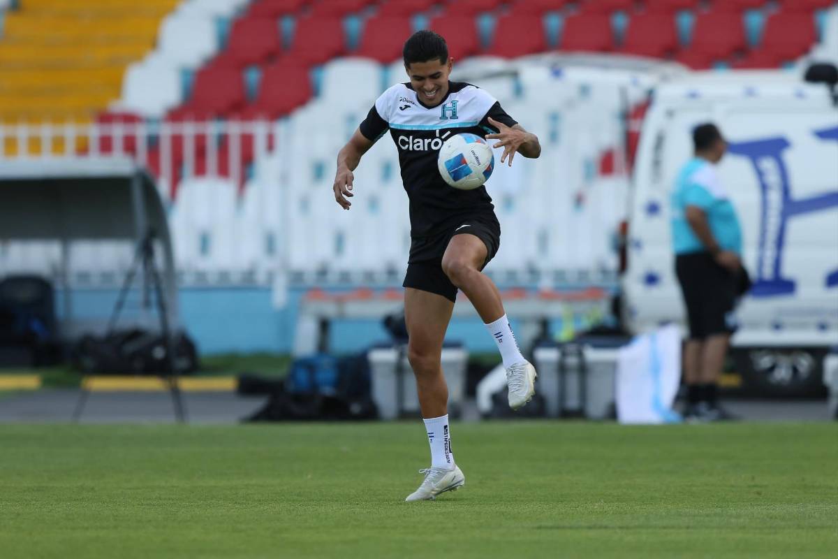 Regresó la pesadilla de México y el que no se presentó a la Selección: así se vivió el primer entreno de Honduras en el Chelato Uclés