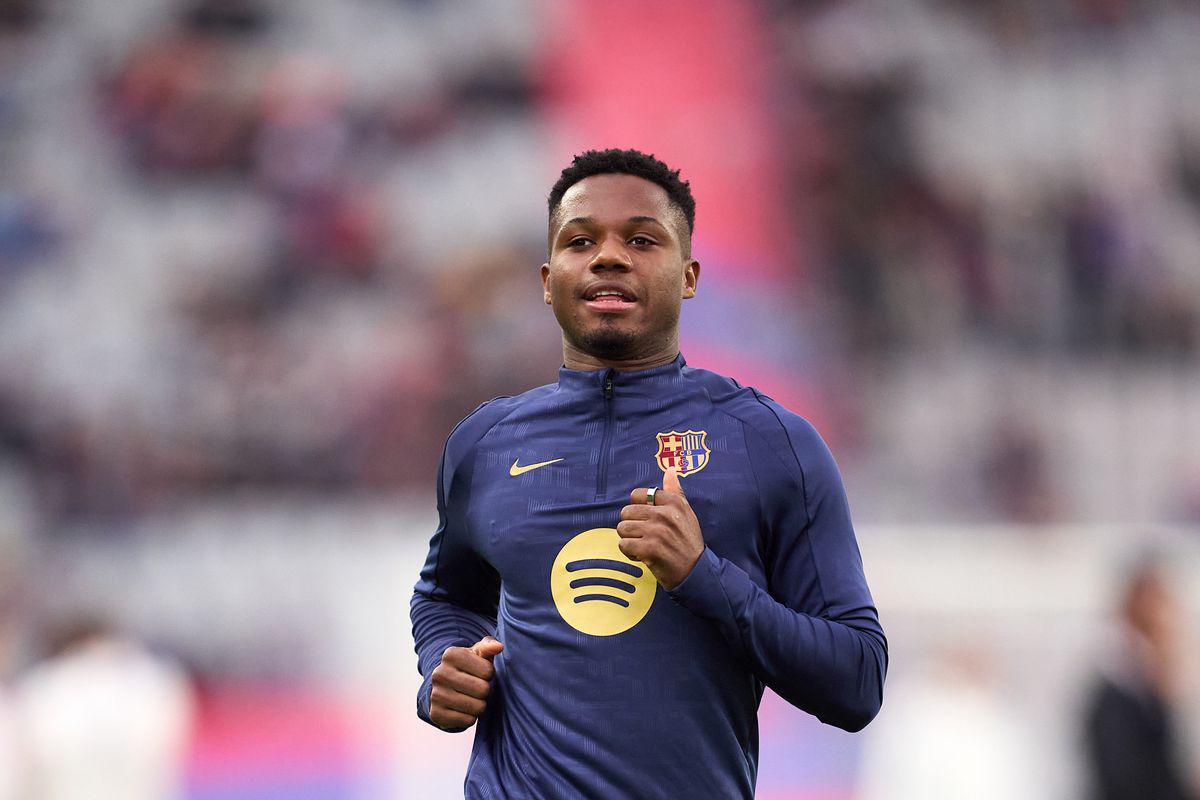 Ansu Fati no entra en los planes de Hansi Flick y dejaría nuevamente el Barcelona.