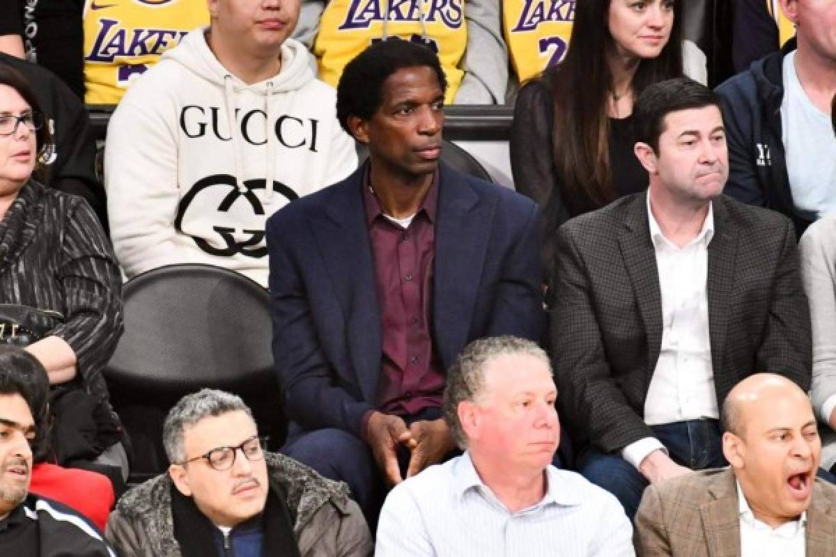 Rihanna, Denzel y todas las celebridades presentes en triunfo de los Lakers sobre Rockets