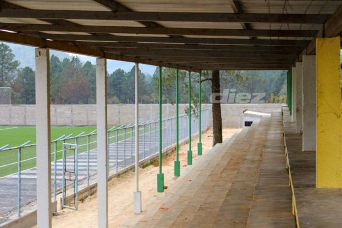 El nuevo y bonito estadio que se inaugurará en Campamento, Olancho