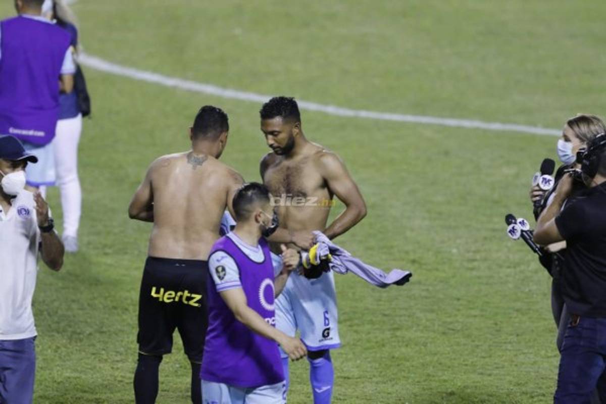 Júbilo y llanto en el estadio Olímpico: Darixon Vuelto se descontroló y rompió en llanto en Real España