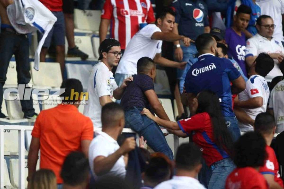 No se vio por TV: Pelea brutal en silla, olimpista en un mar de motaguas y la tristeza de Pereira