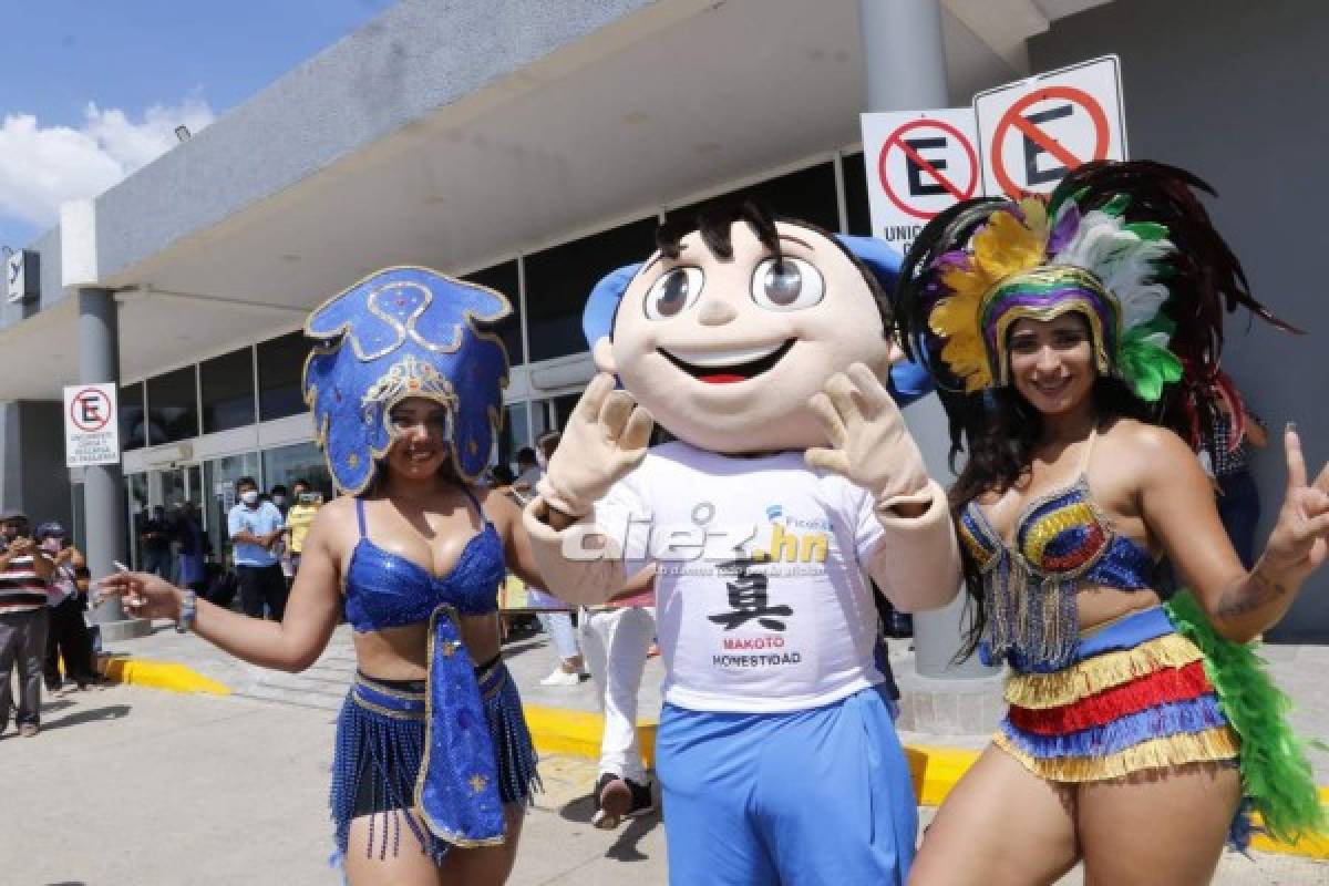 ¡Tambores, baile y belleza! Así despidieron a la Selección de Honduras que viajó Tokio para jugar los Olímpicos