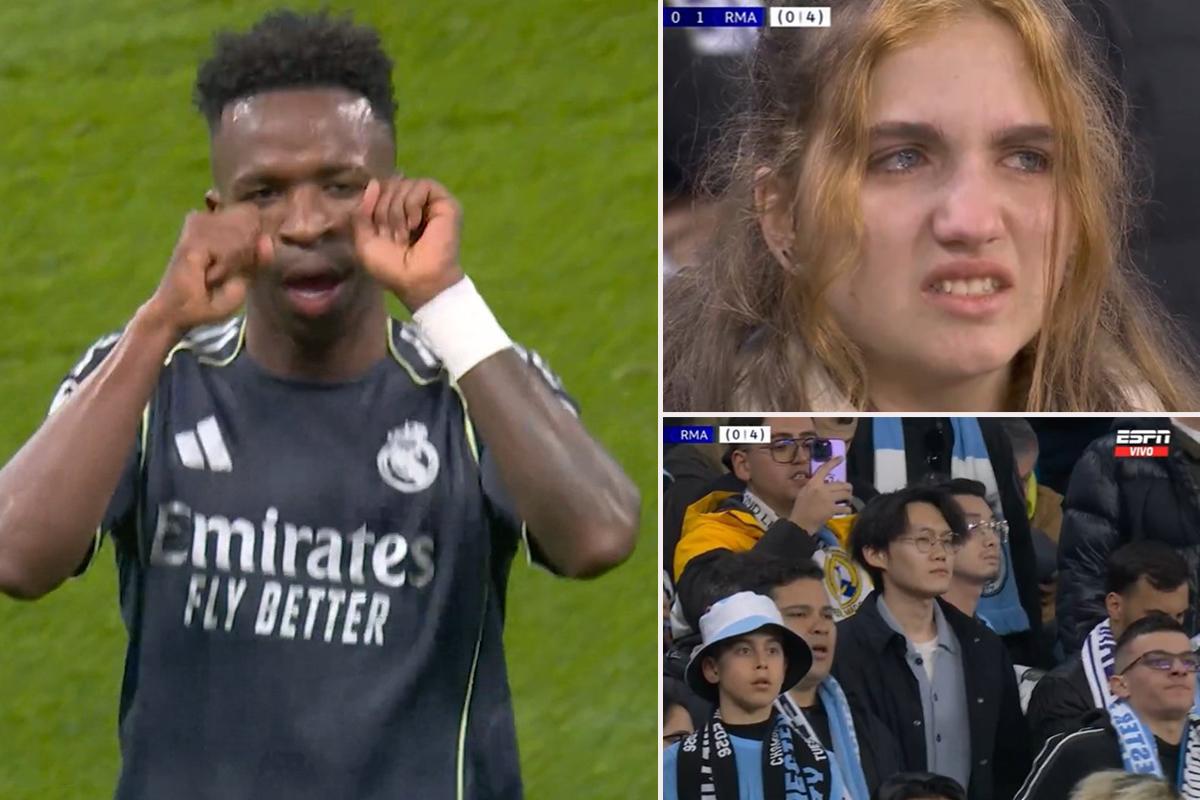 Vio la roja por primera vez, la burla de Vinicius al City y lo que ocurrió con Courtois; así fue la vuelta de Mbappé