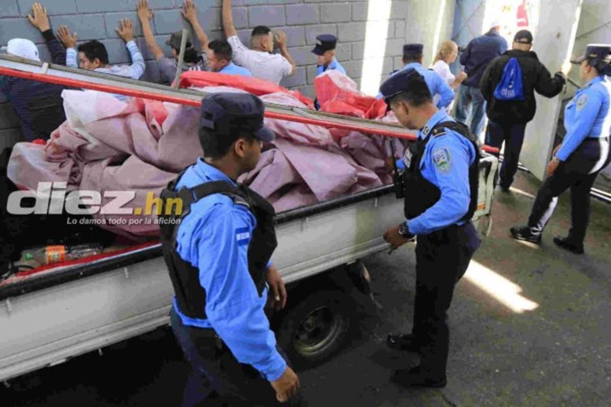 Así preparan la eventual premiación por el título del Olimpia en el estadio Nacional