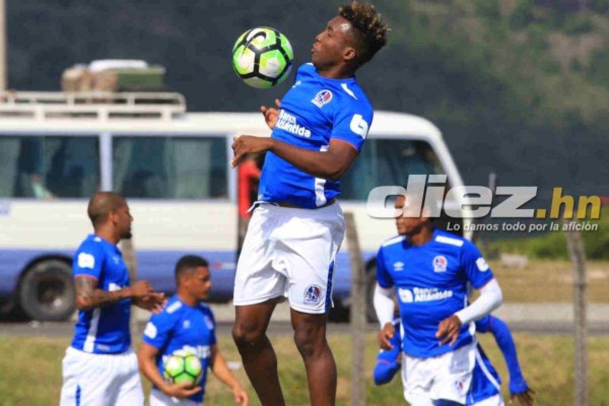 EN FOTOS: Olimpia entrenó muy concentrado pensando en el Platense