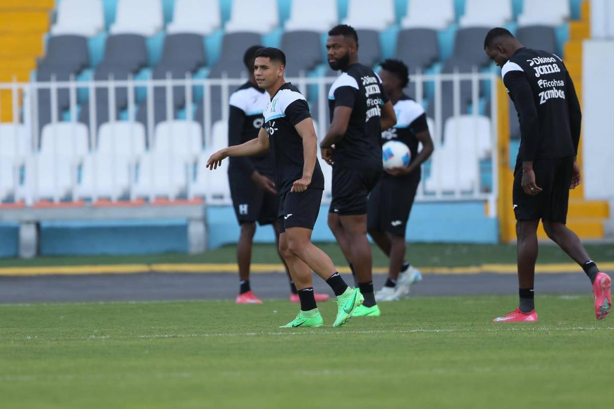 Regresó la pesadilla de México y el que no se presentó a la Selección: así se vivió el primer entreno de Honduras en el Chelato Uclés