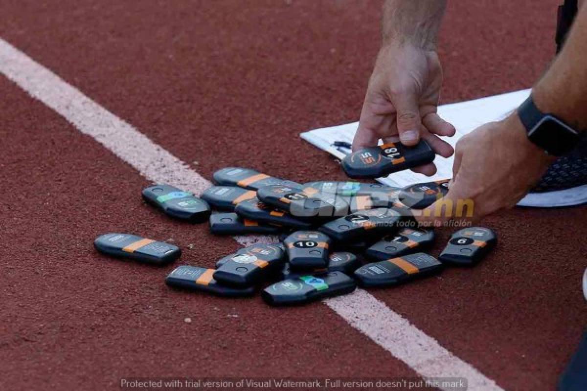 FOTOS: Los detalles más íntimos de la práctica en la Selección de Honduras