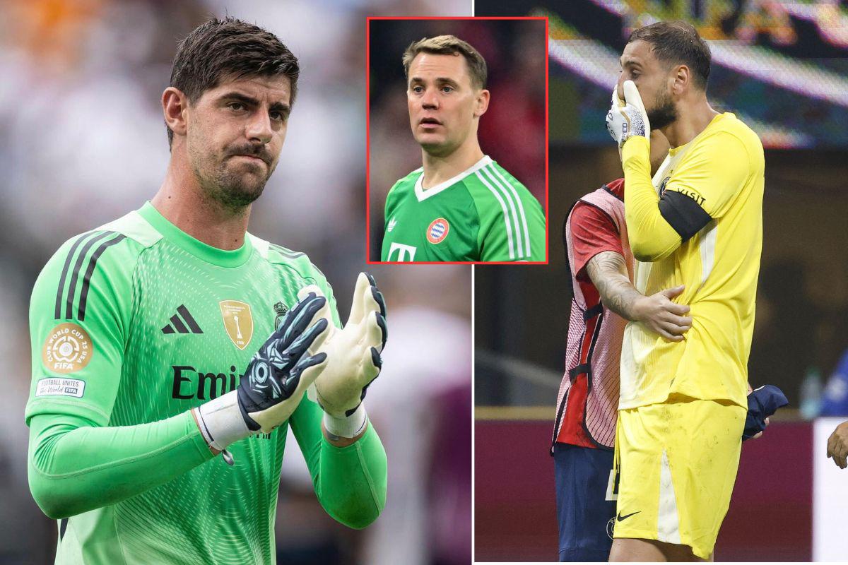 Courtois le 'responde' a Neuer y defiende a Donnarumma tras la escalofriante lesión de Musiala
