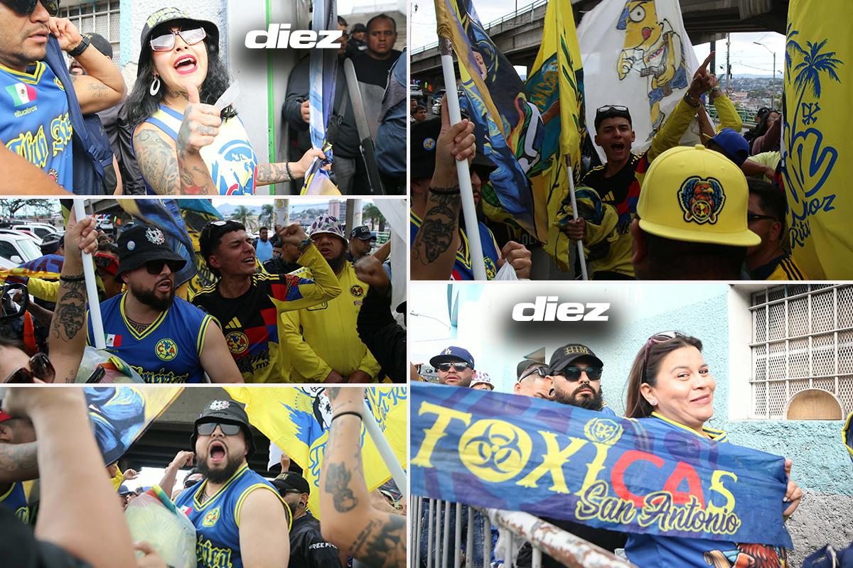 El gigante de Concacaf llegó a Honduras: barra del América asiste al Nacional y predice goleada sobre Olimpia