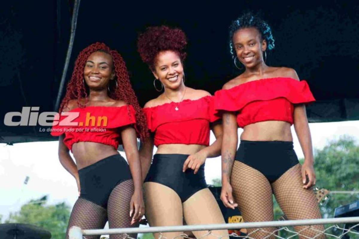 ¡Solo bellezas! Las lindas chicas que adornaron los juegos en El Progreso y San Pedro Sula