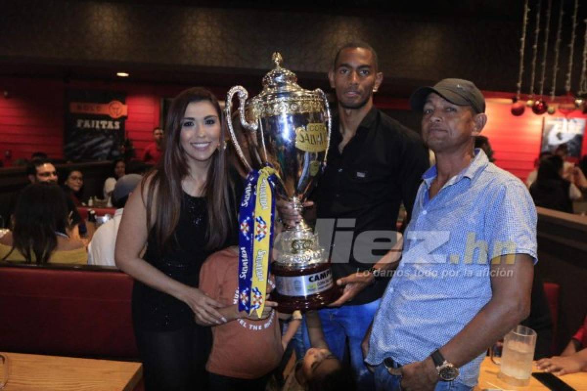 Fotos: La cena íntima de Olimpia festejando el título 31 del fútbol hondureño