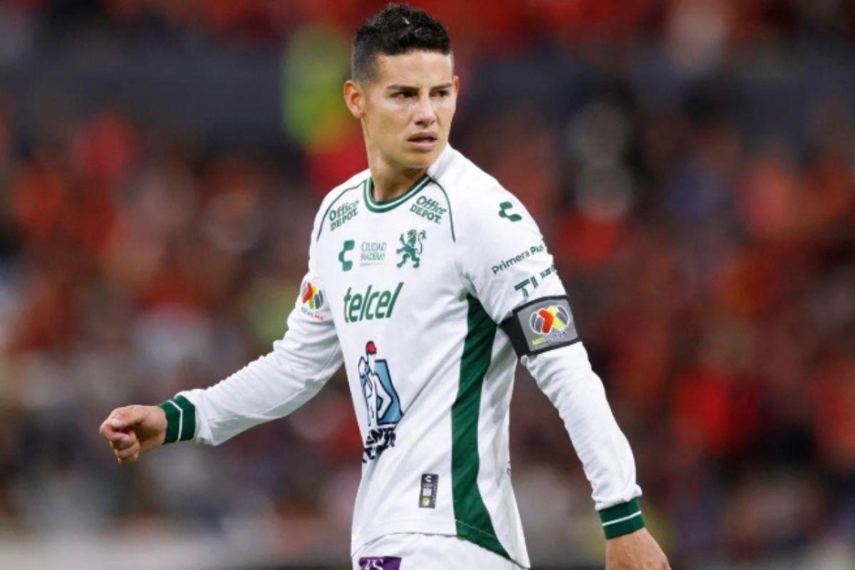 Duro golpe para James Rodríguez: la decisión del Club León que no entienden en México