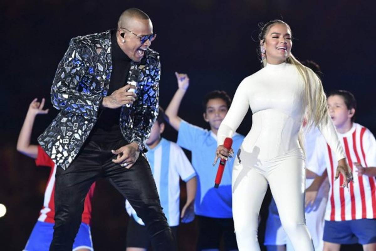 Copa América 2019: Karol G enamora con sus movimientos en el show de la inauguración