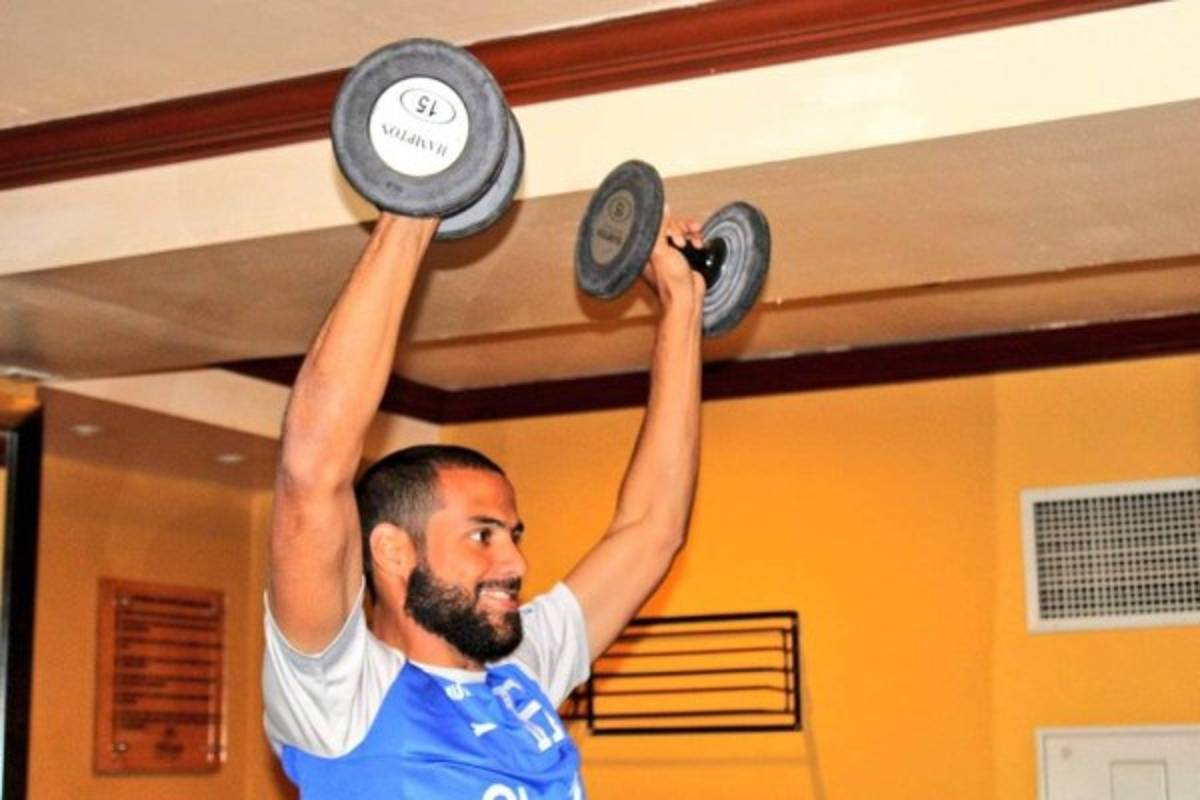 Viernes intenso para la H: trabajo de gimnasio, cancha y el arribo de un legionario a la concentración