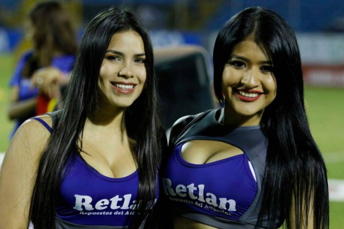 Las bellezas que se vieron en el estadio Morazán en el Real España-Platense