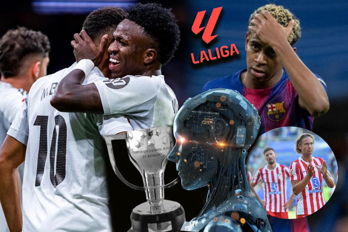 Real Madrid - Barcelona: la Inteligencia Artificial ya sabe quién ganará LaLiga luego de disputarse el primer Clásico