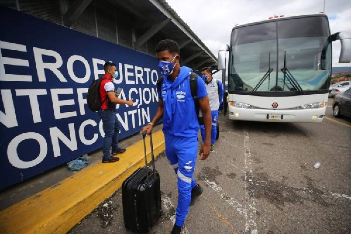 Bajas por Covid y varicela: Así viajó la Sub-23 de Honduras para los amistosos ante Costa Rica