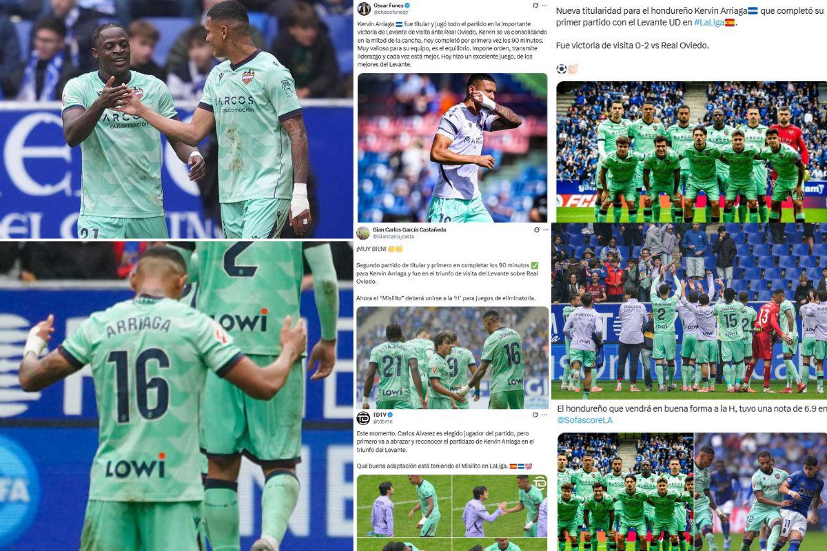 Afición del Levante alucina con Kervin Arriaga y el gesto del goleador: Qué falta nos hacía un jugador así