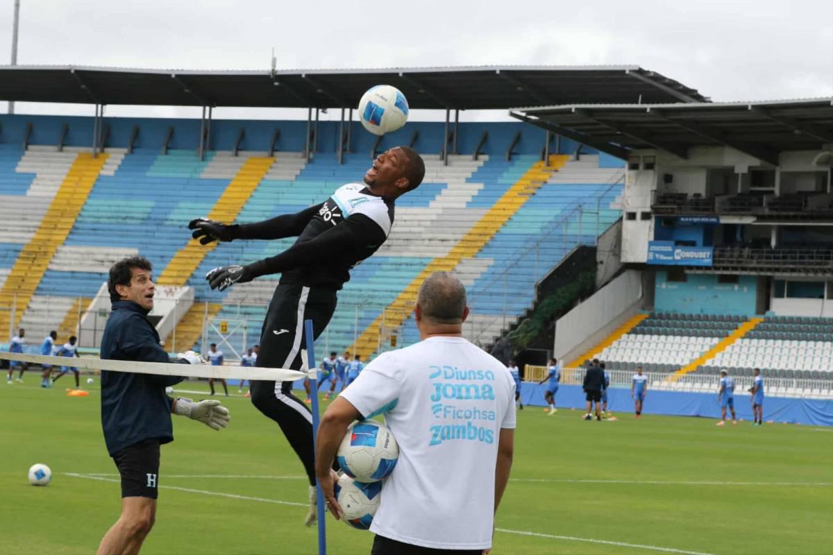 Futbolista se ejercitó separado: así fue el último entrenamiento de la Selección de Honduras previo al viaje a Nicaragua