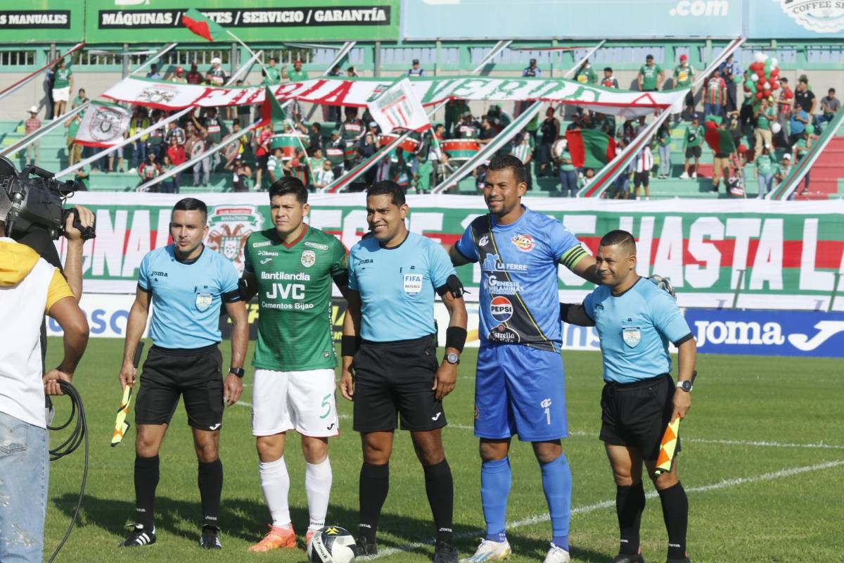 Tristeza del Chelito Martínez, jugador fue enyesado en el camerino y la joya de gol de Machuca en el Marathón-Génesis