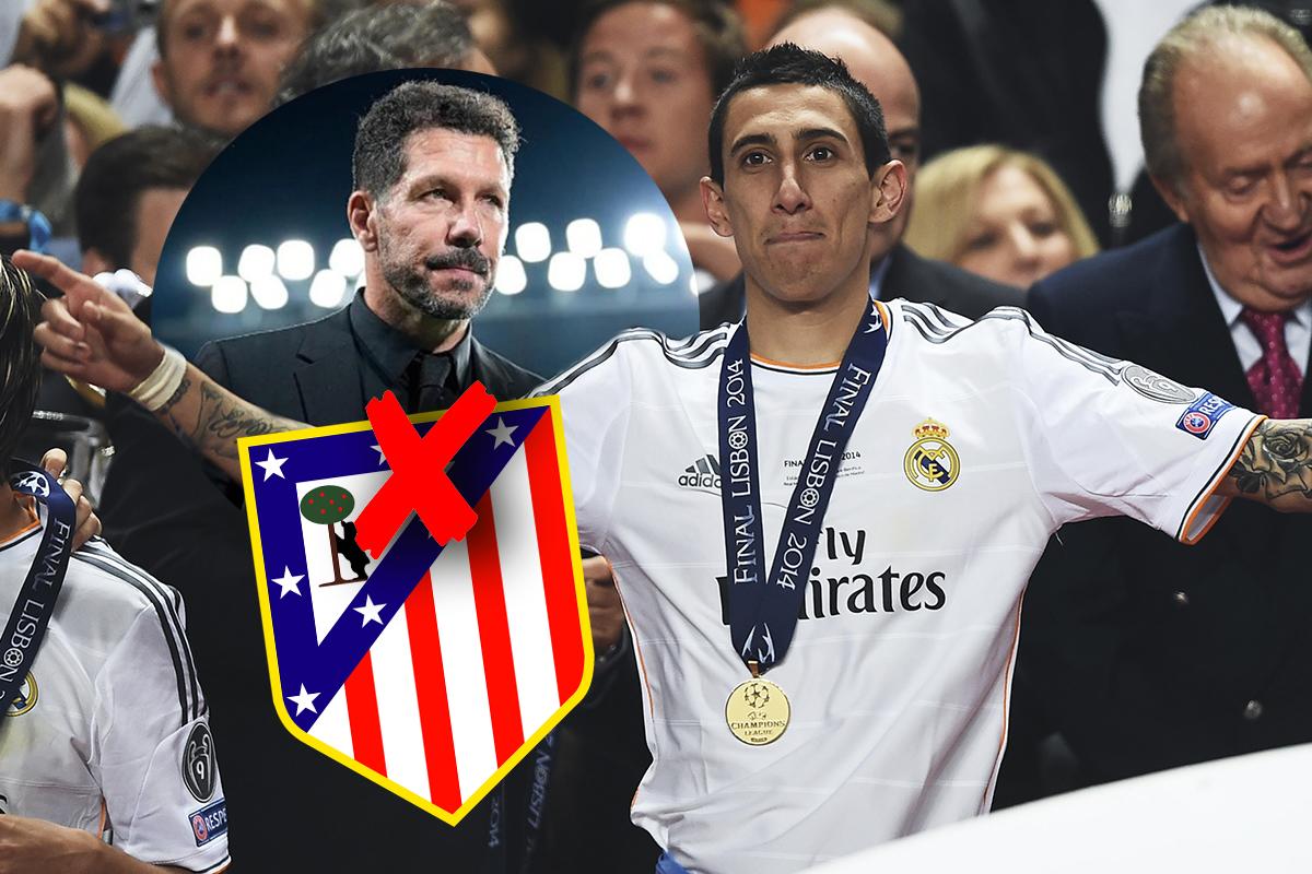 Di María destrozó al Atlético y hunde a Simeone con una inesperada frase: Ese club es...