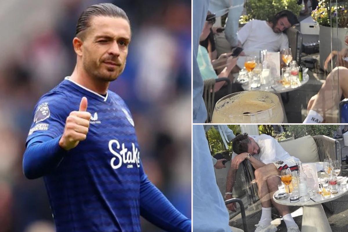Jack Grealish, dormido en un bar mientras se recupera de una grave lesión: El alcohol le pasó factura