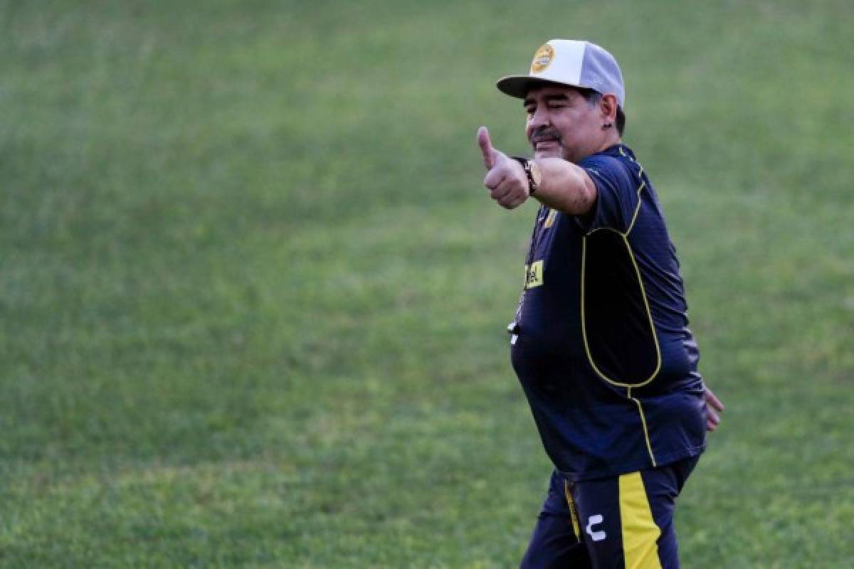 Las peticiones excéntricas de Maradona entrenador de Dorados de México