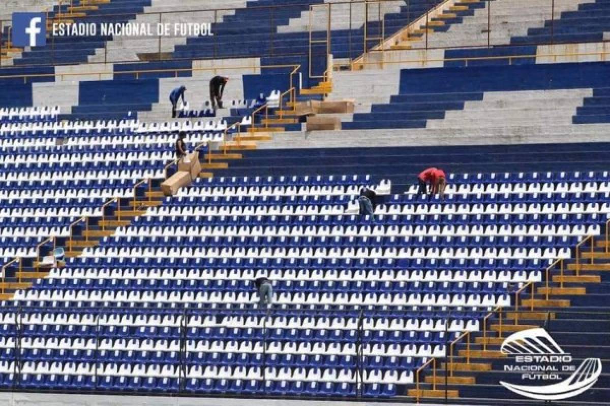 Nicaragua comienza a modernizar su estadio Nacional en Managua y le instala butacas