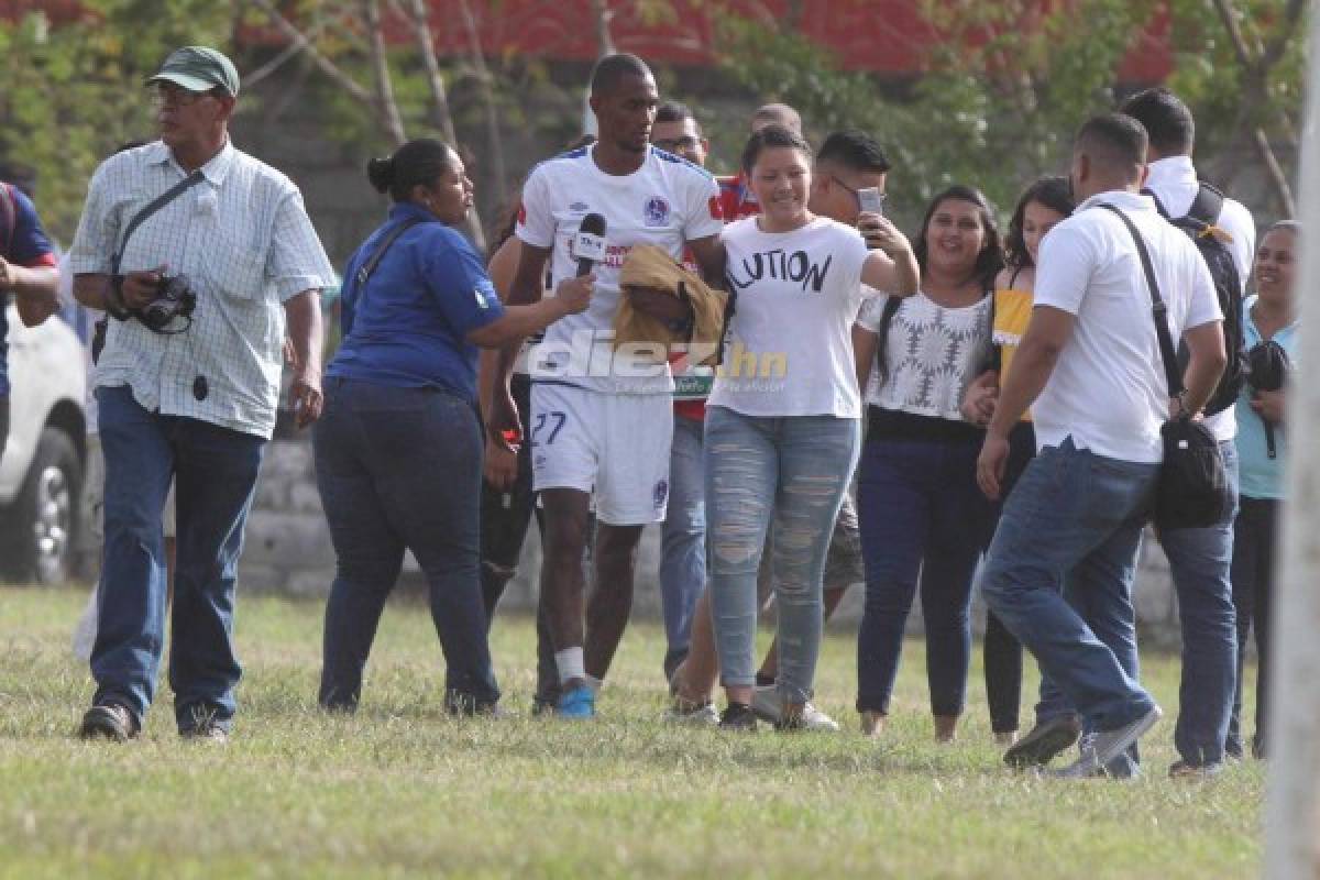 NO SE VIO EN TV: Olimpia causa locura en Jesús de Otoro; Costly y Bengtson asediados