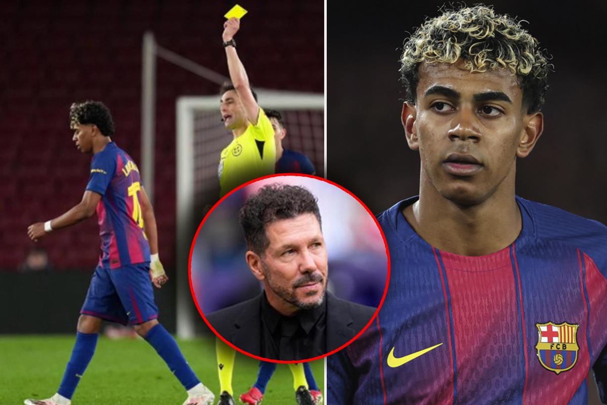 Alerta en el Barcelona: la trampa que prepara Simeone para Lamine Yamal y sacarlo del camino