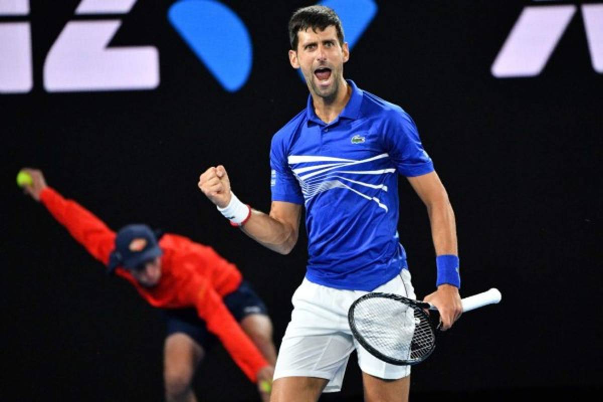 Las mejores imágenes de la paliza de Djokovic a Nadal en la final del Australian Open