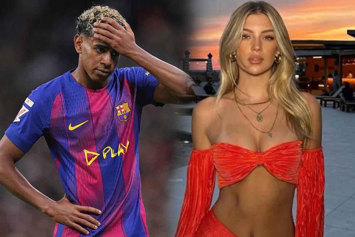 ¿Su nueva novia? El motivo por el que Lamine Yamal es vinculado con famosa influencer tras anotar hat-trick