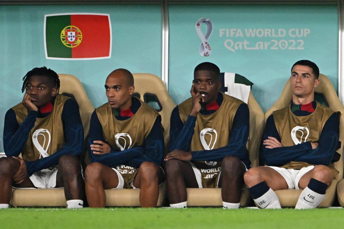 Lágrimas en su último Mundial: Las desgarradoras imágenes de Cristiano Ronaldo tras ser eliminado en Qatar 2022