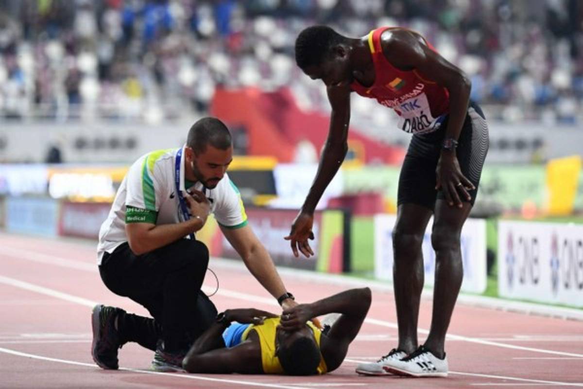 ¡Una catástrofe! El drama que viven los atletas en el Mundial de Doha por las altas temperaturas