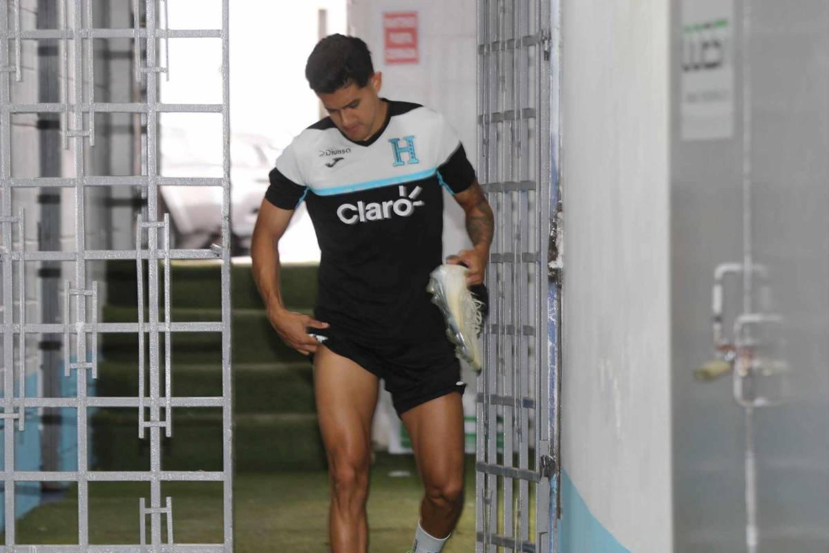 ¡Dos legionarios no entrenaron! Honduras está casi completa para buscar el boleto a tercera ronda en la eliminatoria de Concacaf