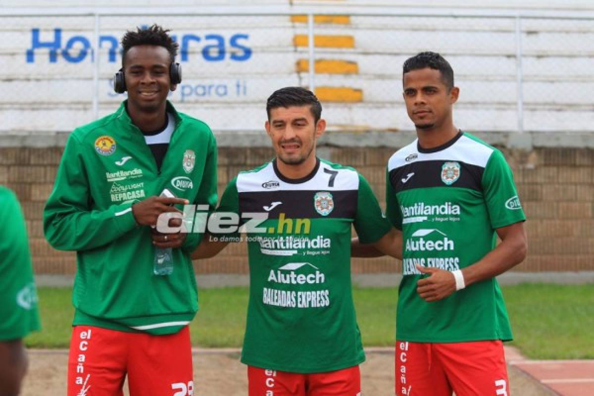 Así se la pasaron Motagua y Marathón un día antes de la ida de final