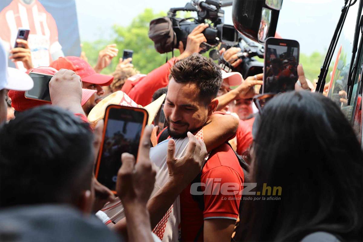 La invasión roja que hubo en Choluteca para la “final” entre UPN y Vida por el no descenso en la Liga Nacional