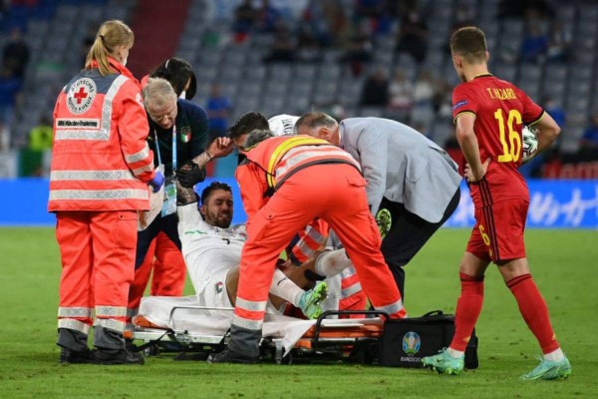 Fotos: Las lágrimas y sufrimiento del mejor jugador italiano; la tristeza de Bélgica y Hazard