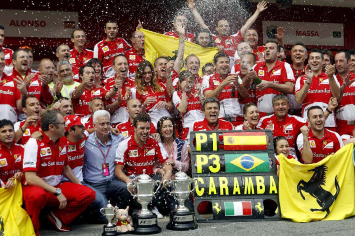 Fernando Alonso gana Fórmula Uno en España