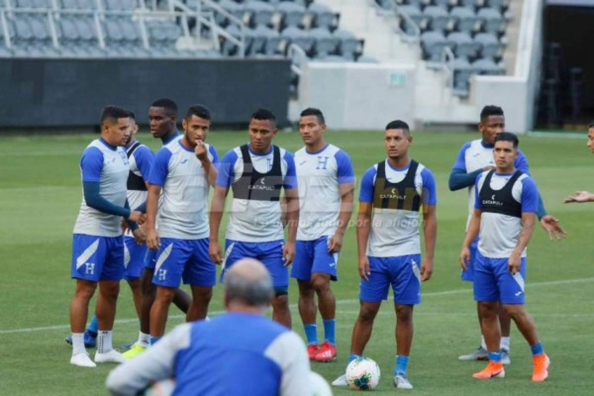 Sonrisas y renovado ambiente en la Selección de Honduras previo a El Salvador