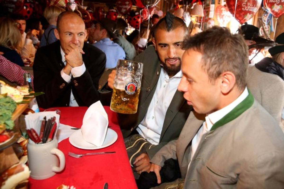 GALERÍA: La espectacular celebración del Bayern con cerveza