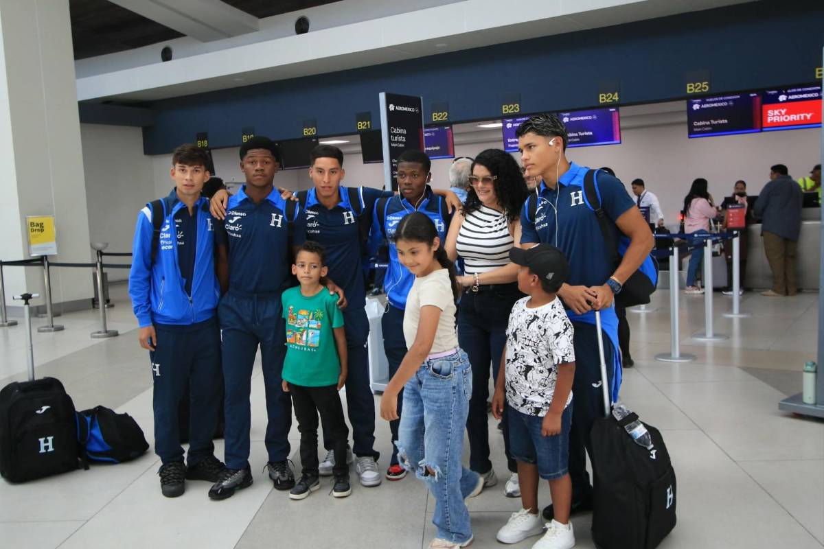 ¡La Sub-20 de Honduras va por dos clasificaciones! Así se marchó a México